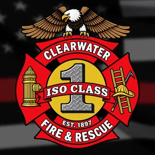 Clearwater Fire & Rescue logo
